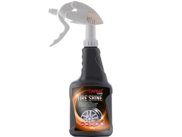 اسپری براق کننده تایر و قطعات پلاستیکی کارماکر