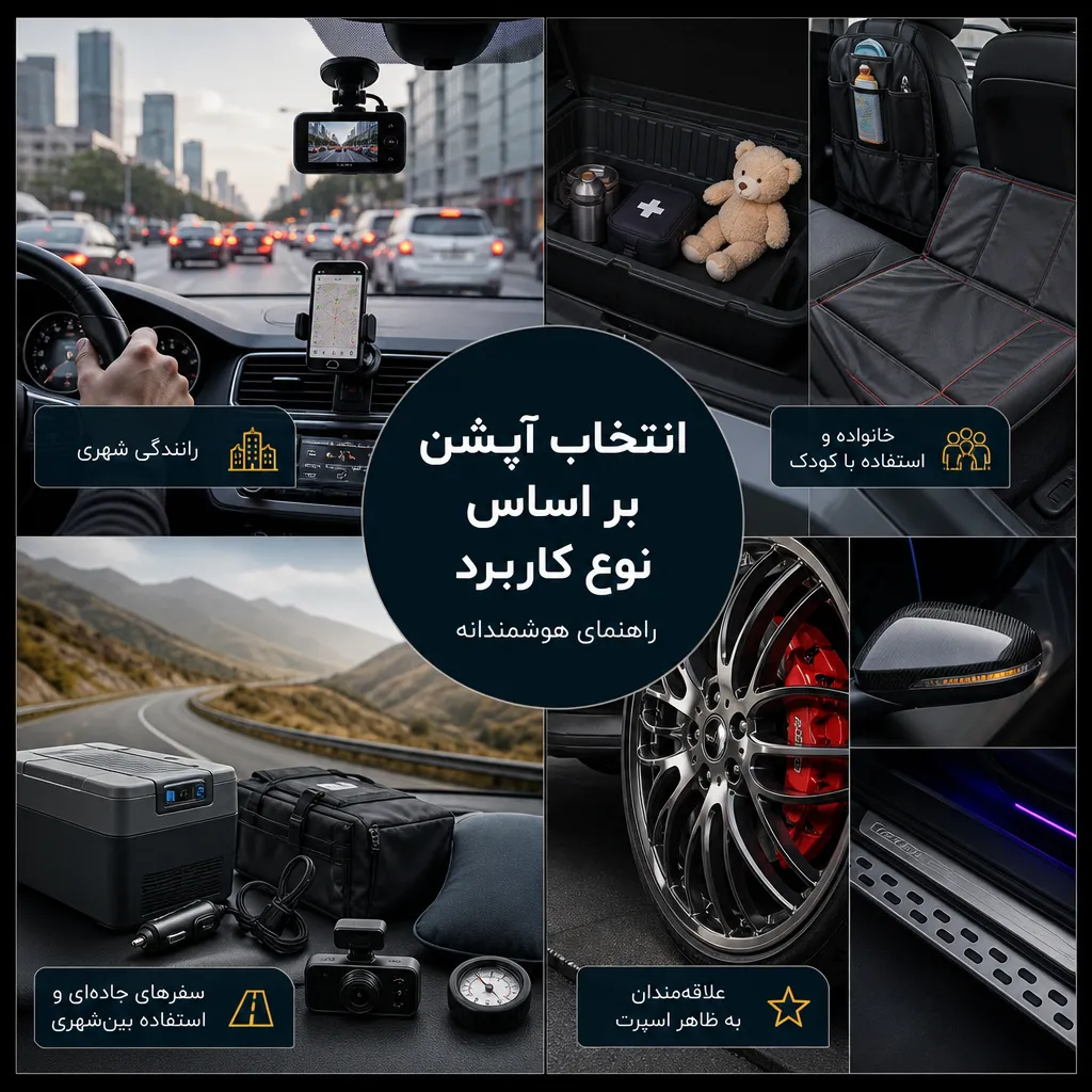 انتخاب آپشن KMC X5 بر اساس نوع کاربرد
