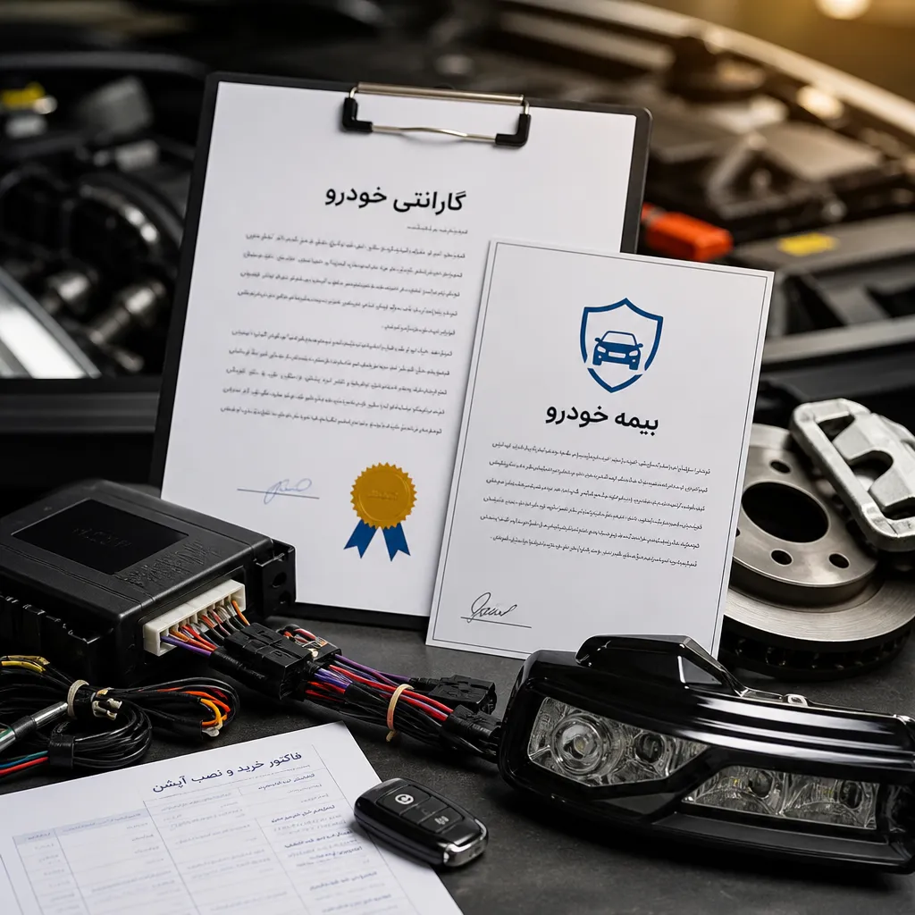 تأثیر آپشن بر گارانتی و بیمه خودرو را بررسی کنید